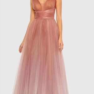 Mac Duggal Pink Evening Gown / Prom / Bridesmaid